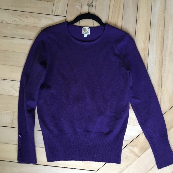 JM Collection Sweaters - JM Collection petite purple sweater size small